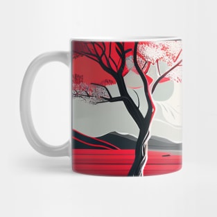 Japanese Zen Mountain Mug